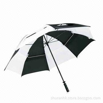 Golf EVA Handle Umbrella, Made of 190T Polyester Material